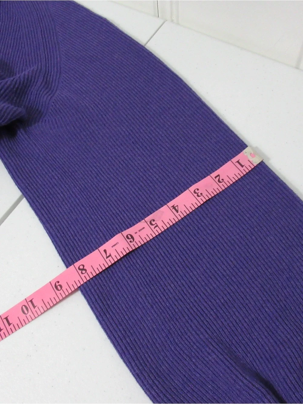 CAbi French Violet Purple Sunday Cardigan  Size Large